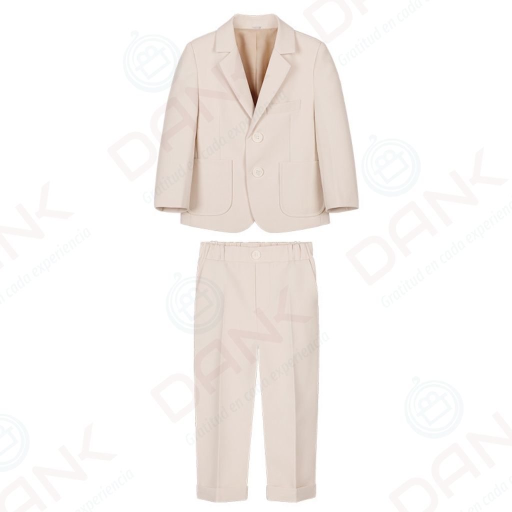 Traje Formal de Niño 5 Piezas con Chaleco - Imagen 2