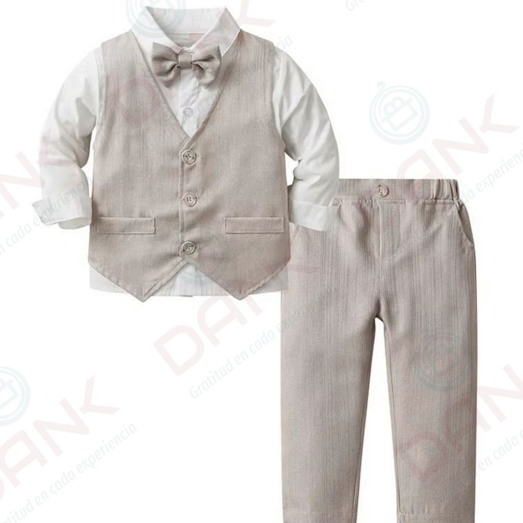 Conjunto Formal para Niño con pajarita