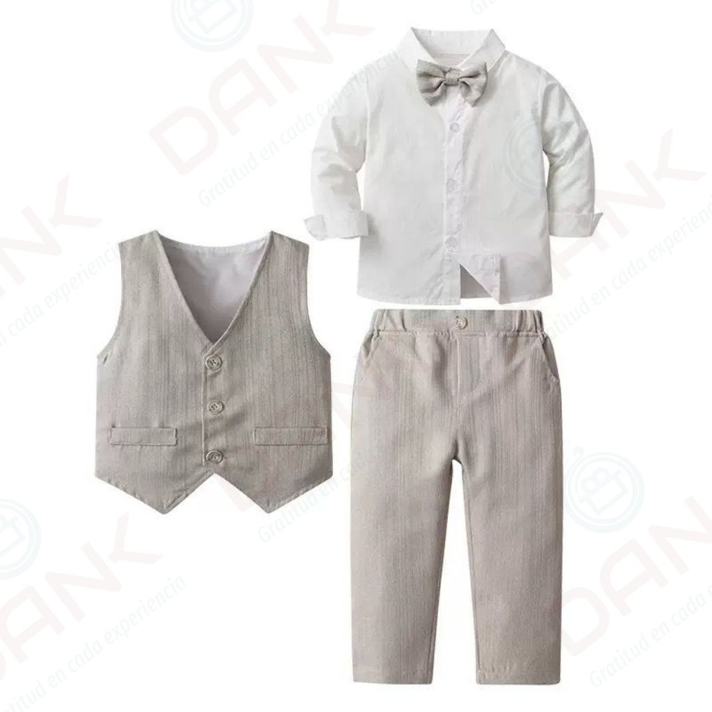 Conjunto Formal para Niño con pajarita - Imagen 2