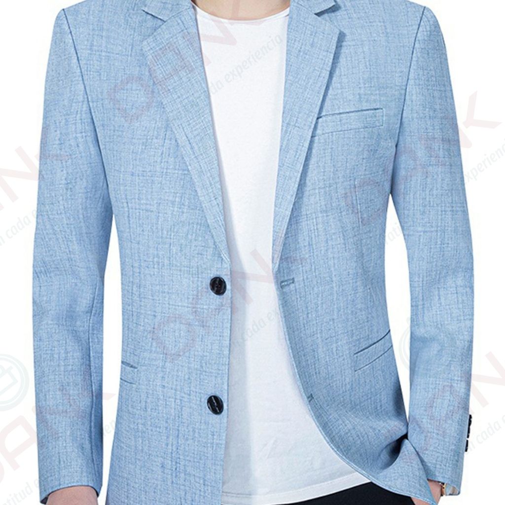 Blazer de Caballero Celeste